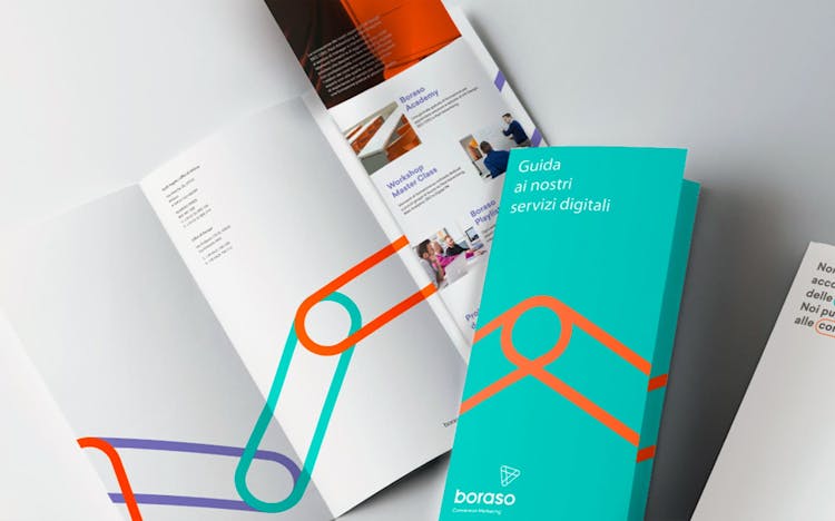 nascent boraso digital ecommerce branding brand identity booklet brochure leaflet