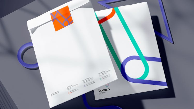 nascent boraso digital ecommerce branding brand identity envelope