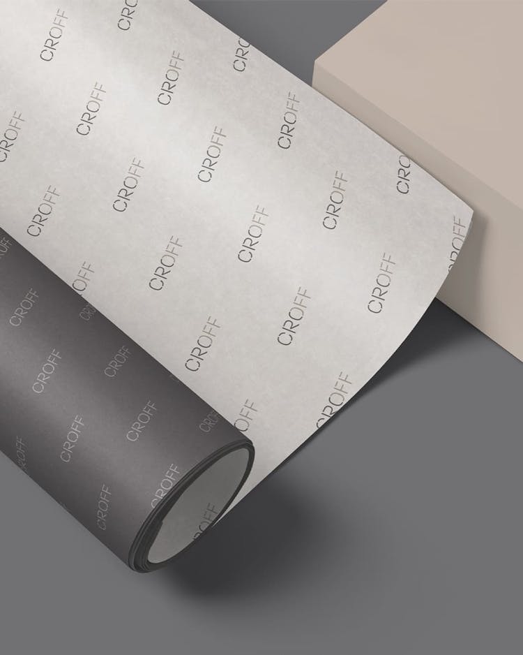 nascent upim croff application packaging retail gift wrap wrapping paper branding brand identity