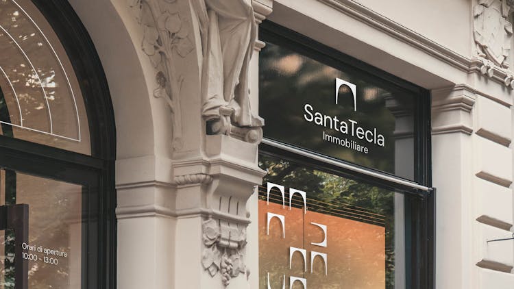 nascent project santa tecla real estate branding rebranding brand identity store front