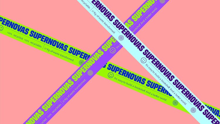 nascent project supernovas branding brand identity design creative direction sustainability stripe