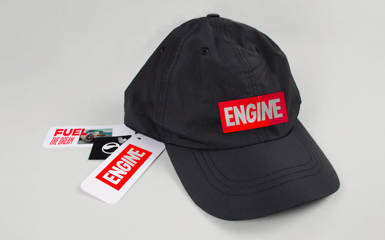 nascent design engine distilled organic gin branding brand identity merchandise cap apparel tag